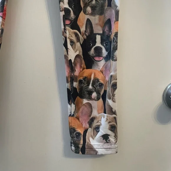 Justice Active Puppy Leggings - Size 10 - Picture 5 of 7